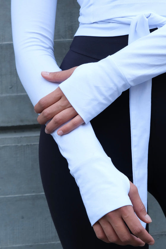 BALLET WRAP TOP