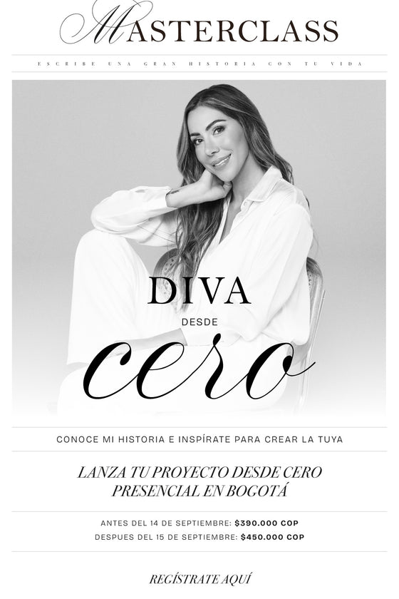 MASTER CLASS DIVA DESDE CERO